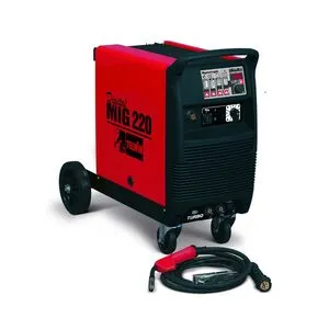 Сварочный полуавтомат 380V, 20-220А, 3.5-6.0кВт Telwin Digital MIG 220 Synergic