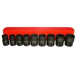 AmPro. Набор ударных головок 1/2" 13-24мм, 9 предметов (A5615)