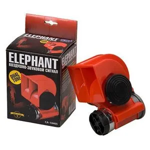 Сигнал возд CA-10424/Еlephant/24V/красный