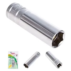 Торцев. головка 3/8" свечная с магнитом 14 мм (3335М14 HANS tools)