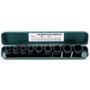 Набор ударных торц головок 1/2" (10-22 мм) 9 предм. (84609M HANS tools)