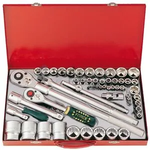 3/4" ,1/2" ,1/4" Набор инструмента 65 пр. (4652 Force)