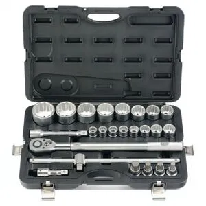 3/4" Набор инструмента 12 гр. (24 пр.) (6241 Force)