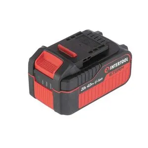 Аккумулятор 20 В, литий-ион, 4.0 Ач, индикатор уровня заряда, WT-0341 INTERTOOL