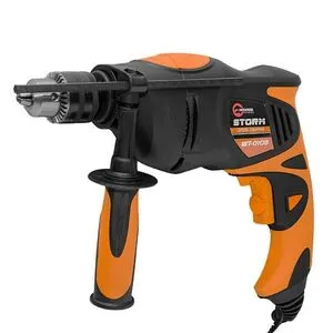 Дрель ударная STORM 850Вт, 0-2800 об/мин, D=13мм, с датчиком износа (WT-0108 Intertool)