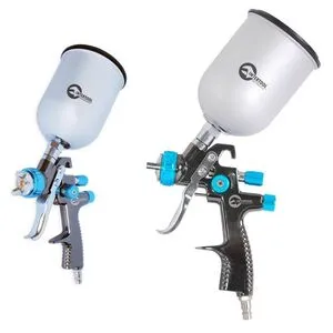 LVLP BLUE NEW Професс. краскопульт 1.4мм, в.мет.бачок 600мл., mах 1.5атм (PT-0133 Intertool)