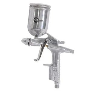 Краскопульт пневматический мини, ф. 0.5мм, В/Б, 200мл, 3.5-5bar._ (PT-0303 Intertool)