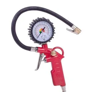 Пістолет для підкачування коліс із манометром пневматичний, PT-0503 INTERTOOL