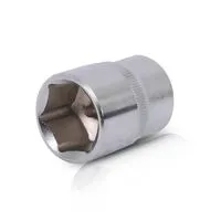 Головка шестигранная 1/2" 22мм * 38мм Хром - Ванадиум (ET-0022 Intertool)