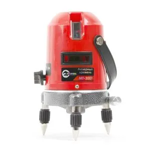 Уровень лазерный 2 лазерные головки. (MT-3009 Intertool)