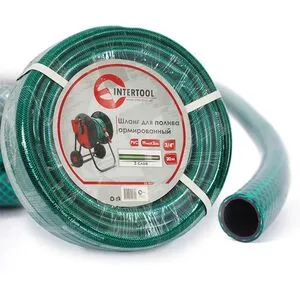 Шланг для поливу 3- х шаровий 3/4 ", 20м, армований PVC, GE-4043 INTERTOOL