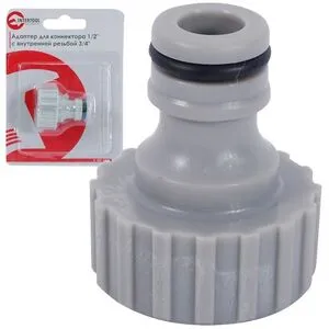 Адаптер для конектора 1/2" с внутренней резьбой 3/4" (GE-1008 Intertool)