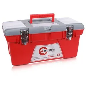 Ящик для инструмента с металлическими замками 18" 480*250*230мм (BX-0518 Intertool)