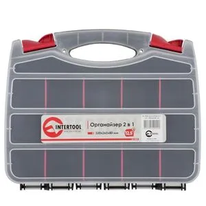 Органайзер 12.5", 2 в 1, 320*260*80мм (BX-4004 Intertool)