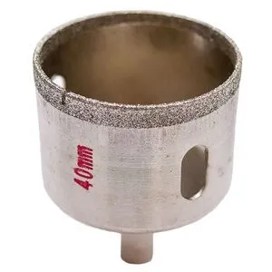 Коронка трубчатая по стеклу и керамике 40 мм (SD-0363 Intertool)