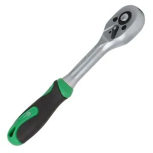 Рукоятка с храповым механизмом на 72 зуба 1/4", Cr-v., HT-2124 INTERTOOL
