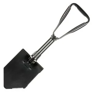 Лопата саперная складная 57см, AT-0133 INTERTOOL