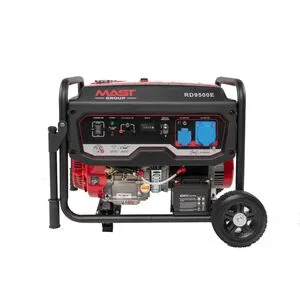 Бензиновый генератор 7.5 кВт однофазный AVR RD9500E MAST GROUP