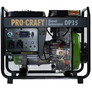 Генератор дизельный 3,3 кВт, эл. старт, колеса DP35 UNIVERSAL PROCRAFT