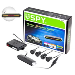 Парктроник SPY LP-121/LED/4 датчика D=18mm/коннектор/Radio/black/black