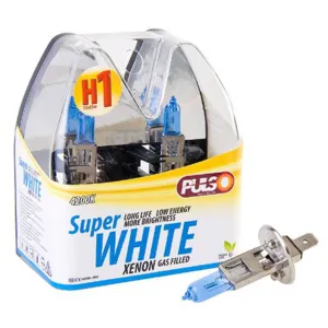 Лампи PULSO, галогенні H1, P14.5S 12V, 55W, super white, plastic box