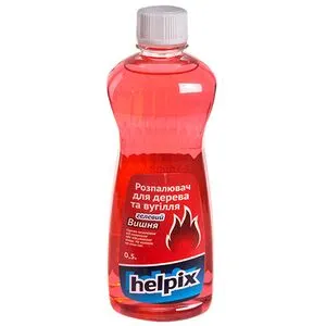 Розпал для дерева та вугілля HELPIX, 500мл, гелевий, вишня, (24)