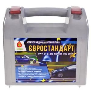 Аптечка медицинская автомобильная (ЕВРО) (ЕВРО)