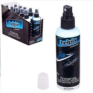 Полироль для пластика и винила HELPIX Professional 100мл МАТОВЫЙ ((10))