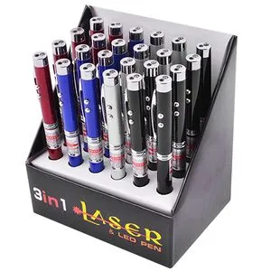 Фонарь ручка 21L-LED, лазер, 3хLR41 (21L-LED)