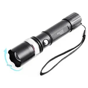 Фонарь Police T8626-T6, 1х18650/3хААА, З/У 220V/12V, zoom, Box (T8626-T6)