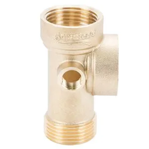 Соединитель пятивыводной 80мм 1”Мx1”Fx1”Fx¼”Mx¼”F ∠180°, AQUATICA 779599