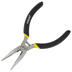 Длинногубцы прямые 125мм обрезиненные рукоятки Mini, SIGMA 4357311