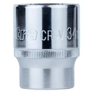 Насадка шестигранная ¾" 34мм CrV, ULTRA 6075342