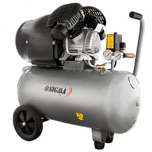 Компресор двоциліндровий 2.2кВт 412л / хв 8бар 50л, SIGMA 7043711
