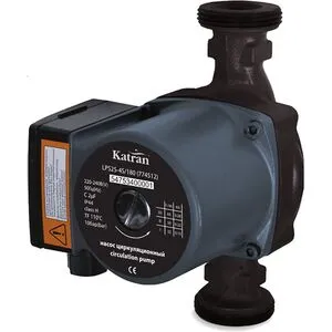 Насос циркуляц 100Вт Hmax 6м Qmax 75л/мин Ø1½" 130мм + гайки Ø1", WETRON 774533