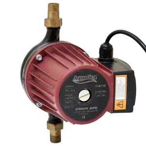 Насос для повыш давл 270Вт Hmax 12м Qmax 47л/мин Ø¾" 195мм + гайки Ø½", AQUATICA 774714