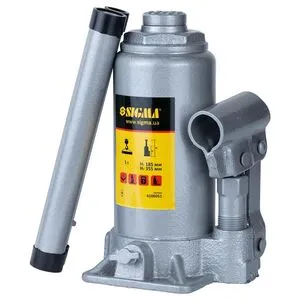 Домкрат гидравлический бутылочный 5т H 185-355мм Standard, SIGMA 6106051