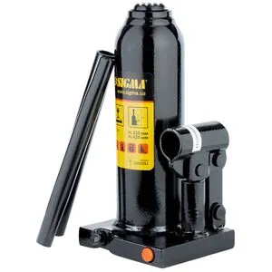Домкрат гидравлический бутылочный 5т H 210-420мм (кейс), SIGMA 6102051