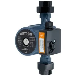 Насос циркуляц 65Вт Hmax 4м Qmax 63л/мин Ø1½" 180мм + гайки Ø1", WETRON 774512