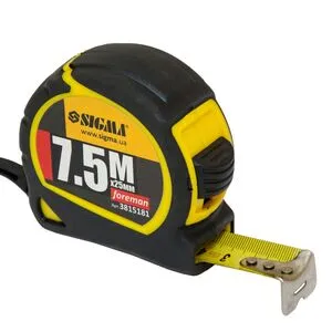 Рулетка Foreman 7,5м*25мм, SIGMA 3815181
