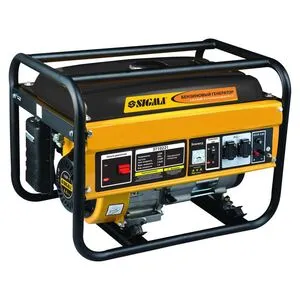 Генератор бензиновый 2.5/2.8кВт 4-х тактный ручной запуск, SIGMA 5710221