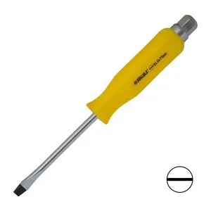 Викрутка ударна шліцева SL 5.0×75мм під ключ CrV, SIGMA 4004761