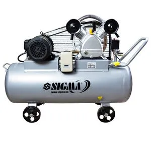 Компресор пасової V 380 4кВт 700л / хв 10бар 150л 2 крана, SIGMA 7044631