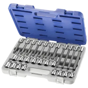 Набор головок, бит SPLINE 1/2" 26 ед., E200515 Stanley Expert