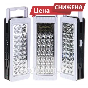 Переноска диодная 6816 (27+6LED)2 режима/аккум./220V (6816)