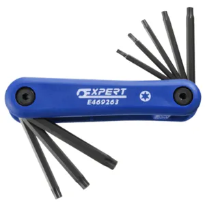 Набор 8 ед. складных ключей TORX T9, T40, E469263 Stanley Expert