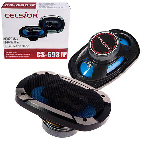 Celsior CS-6931P трехполосные коаксиальные динамики. Серия &qu